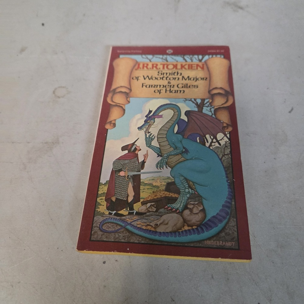 Smith of Wootton Major & Farmer Giles of Ham JRR Tolkien 1975 Vintage Paperback